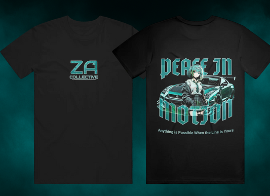 Peace In Motion- T-shirt