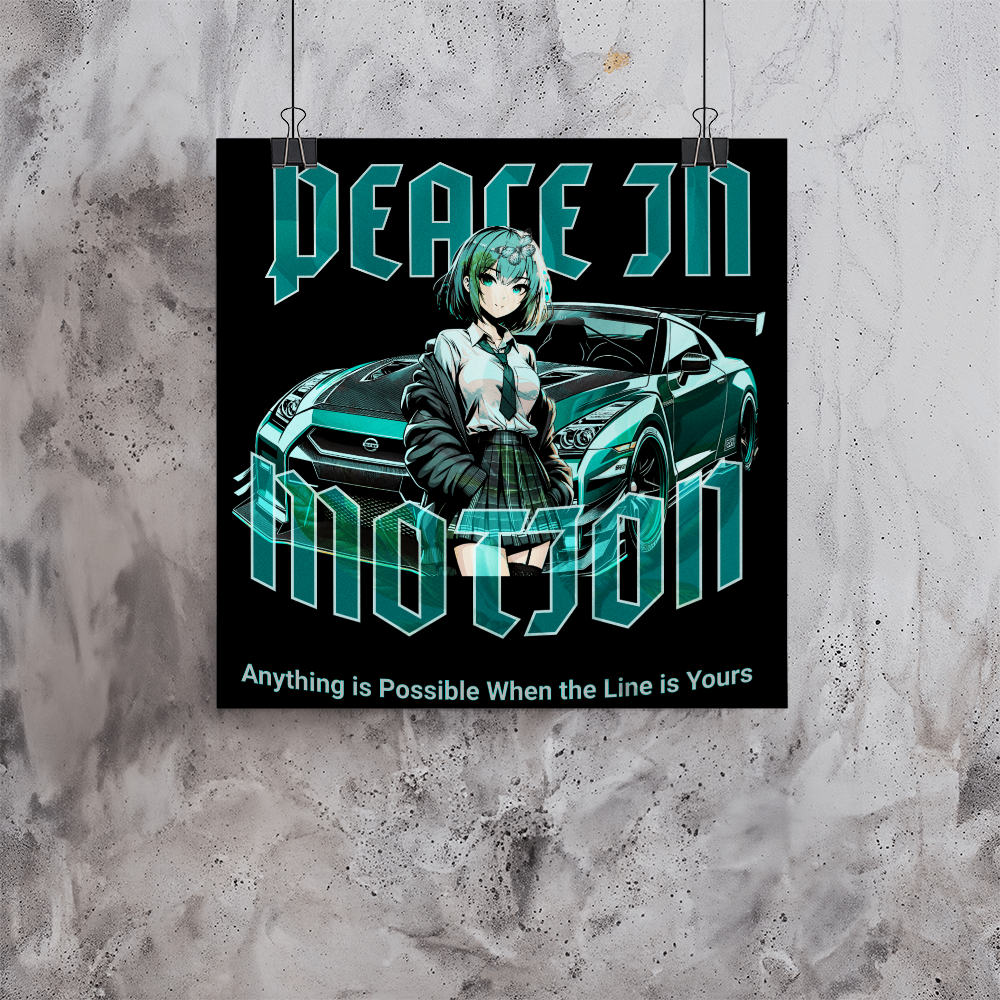 Peace in Motion- Poster