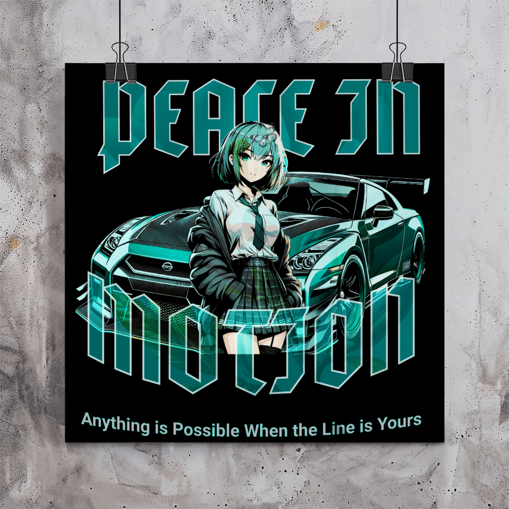 Peace in Motion- Poster