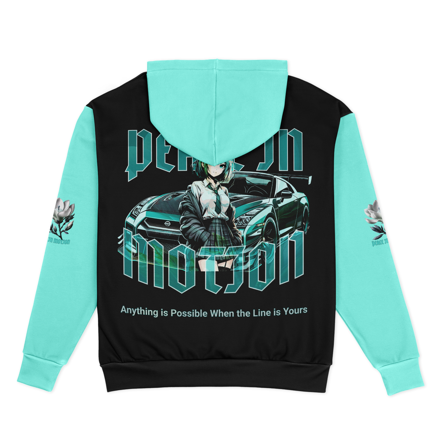 Peace In Motion- Heavyweight Hoodie AOP