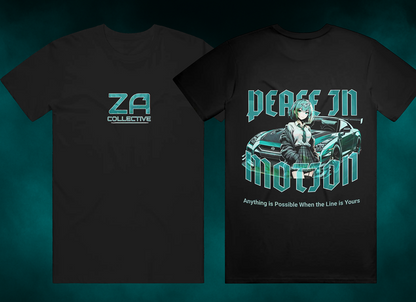 Peace In Motion- T-shirt