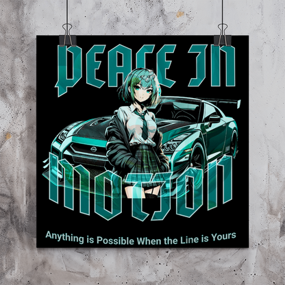 Peace in Motion- Poster